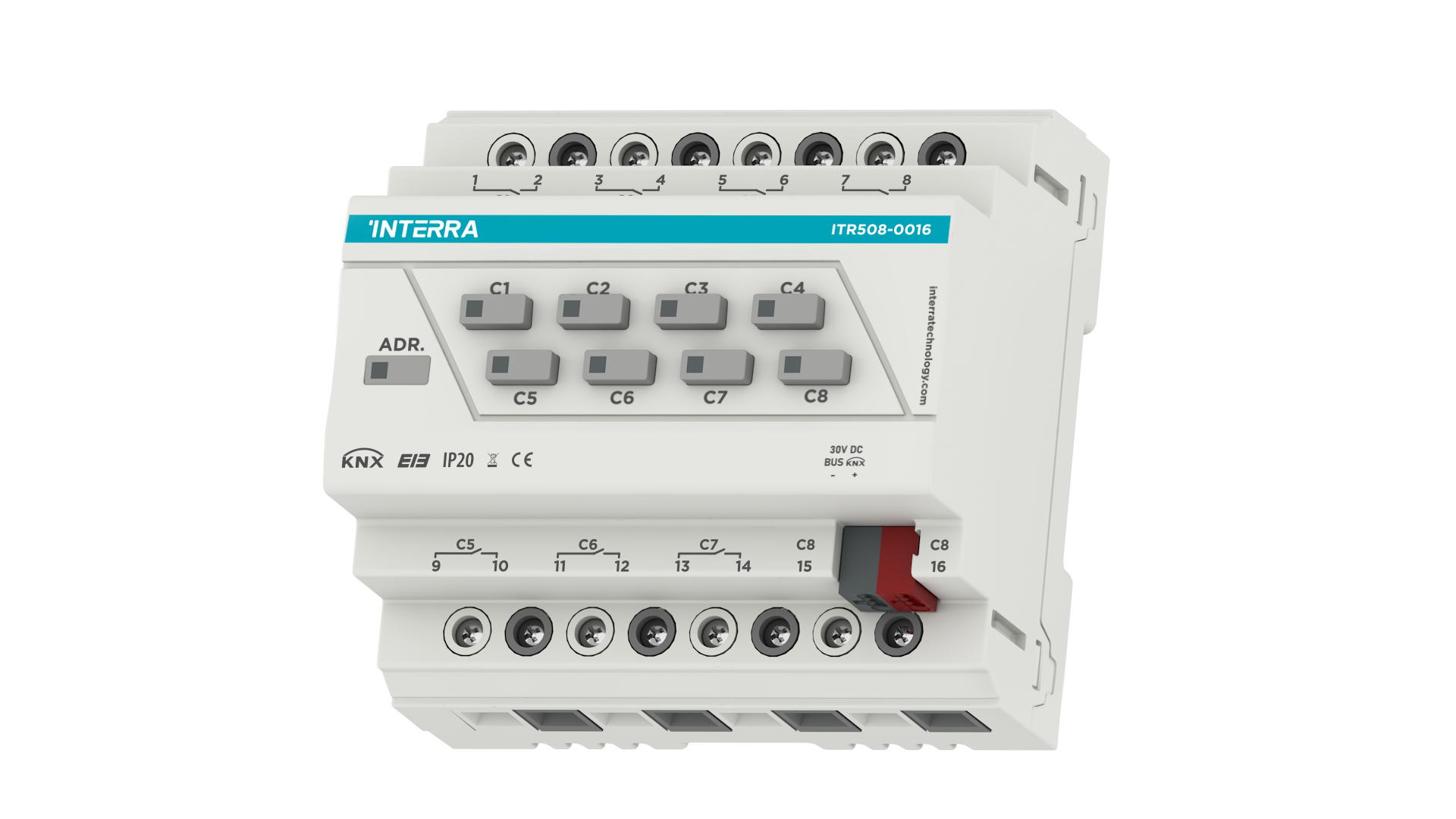KNX Combo Actuator - 8 Channel