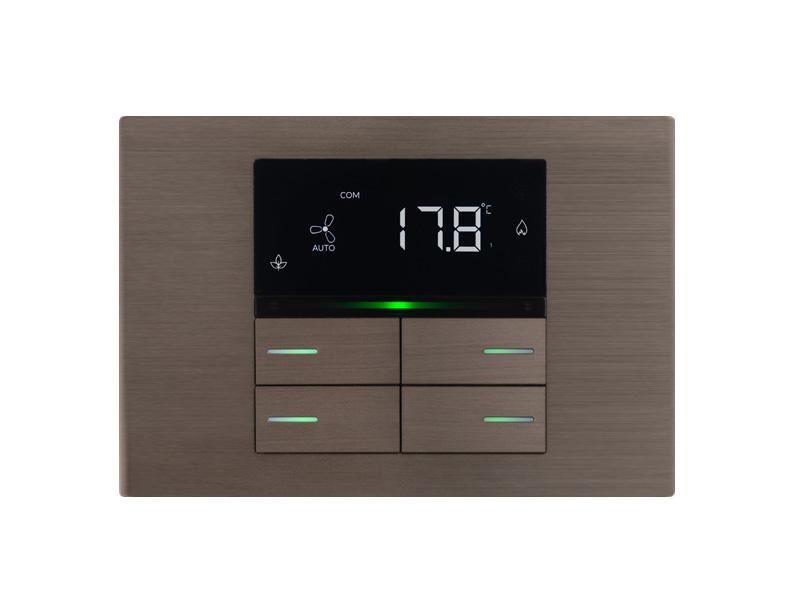 OL-U KNX termostat 3 module – Metal