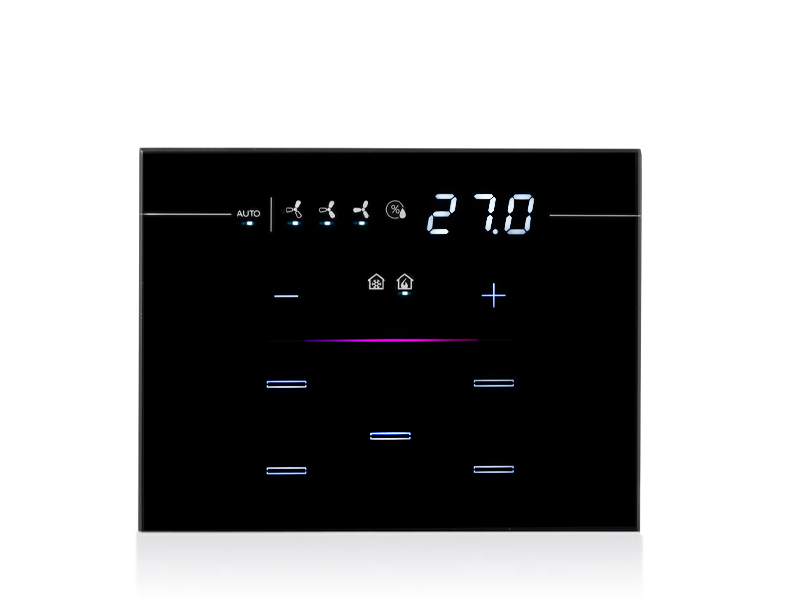 9025 – CAPACITIVE KNX THERMOSTAT – LINE SERIES – 3 MODULES