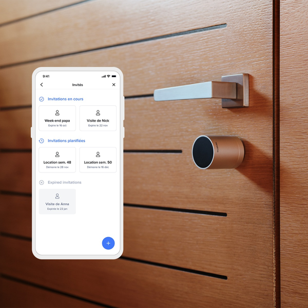 Incuietoare smart cu chei smart